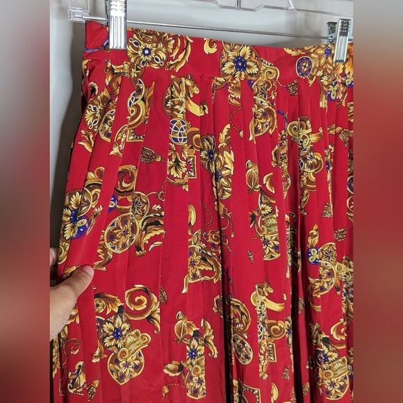 VINTAGE PLEATED SK AND COMPANY SKIRT - Picture 6 of 8